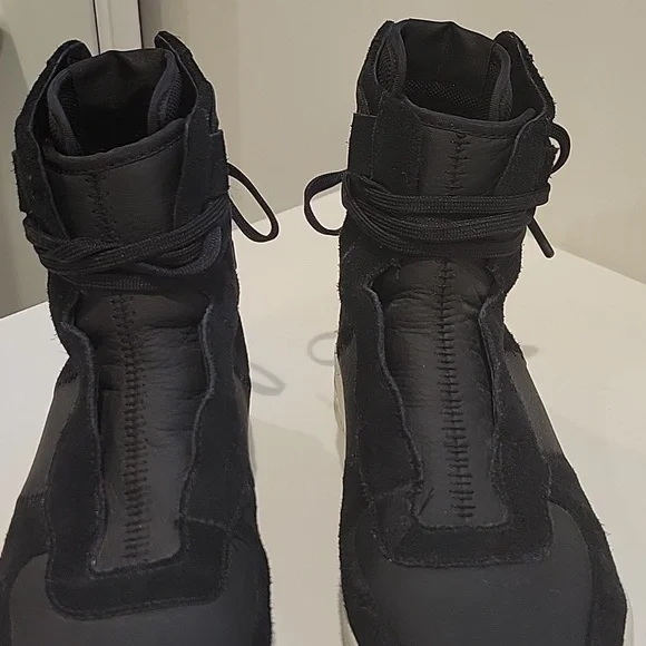 Nike AF1 Rebel XX Black/White Sneaker Boots Size 7 - Picture 3 of 8